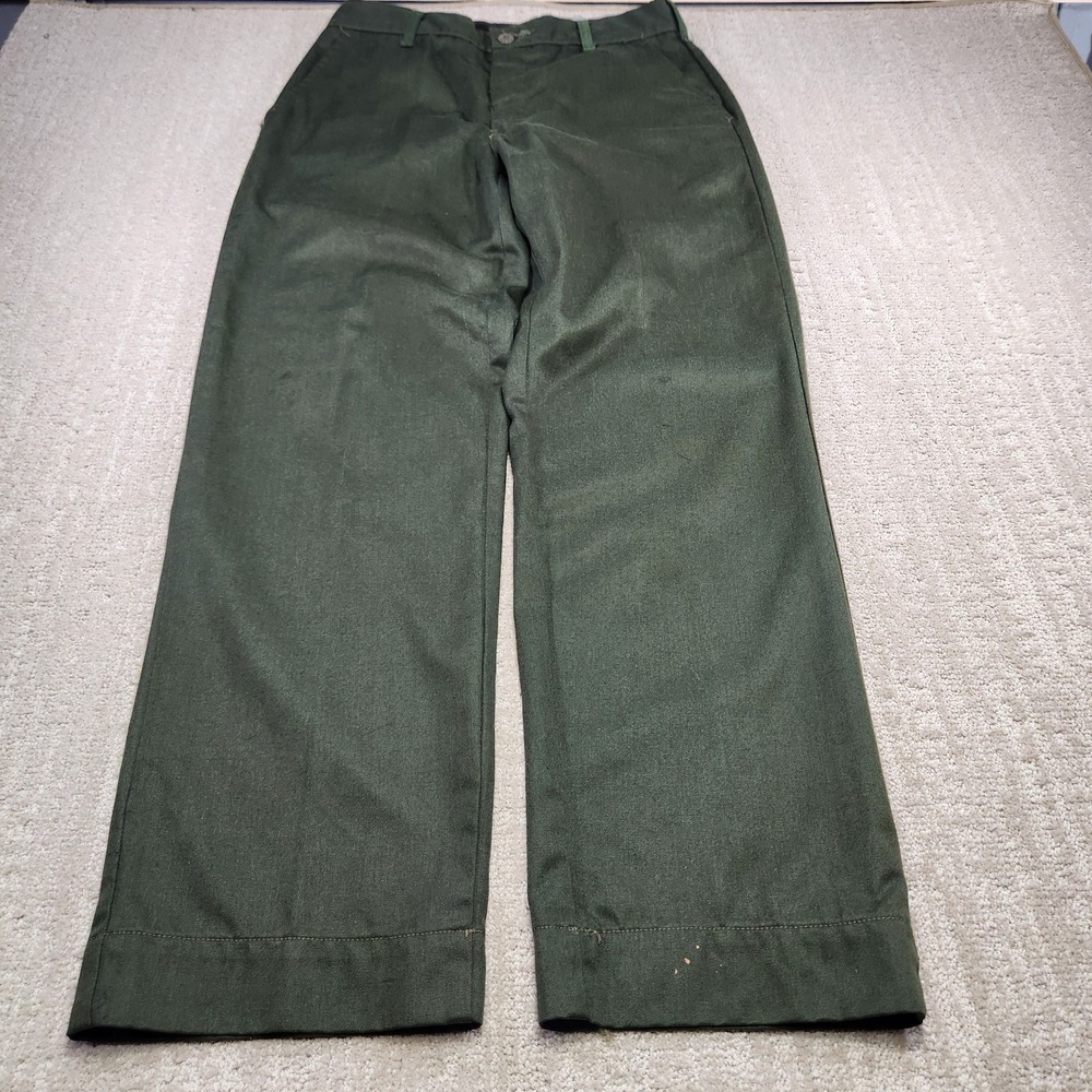 Vintage 80s Military Pants Men 32x32 *READ Gibraltar Fire Resistant Aramid Green